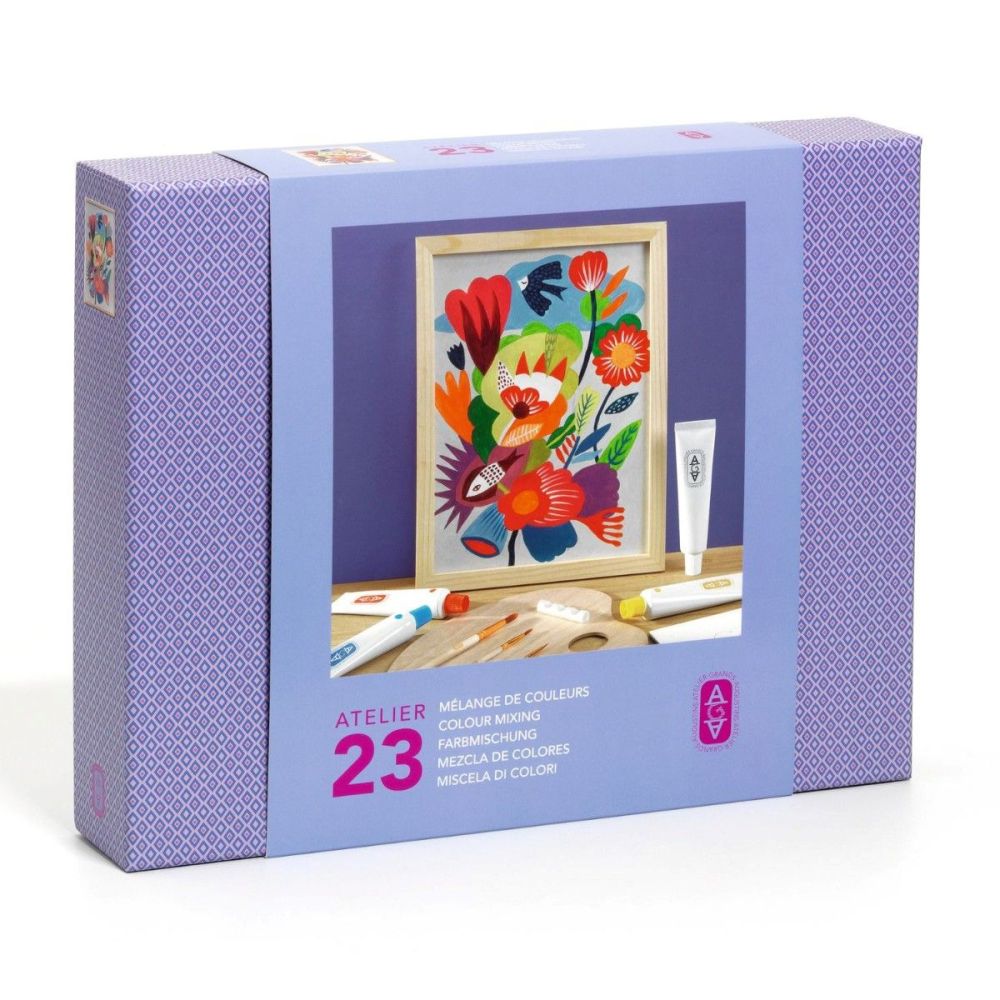 Djeco Atelier 23 Maleri Farveblanding