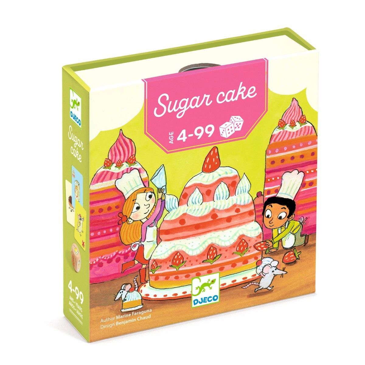 Djeco Kortspil Suger cake Bagekamp