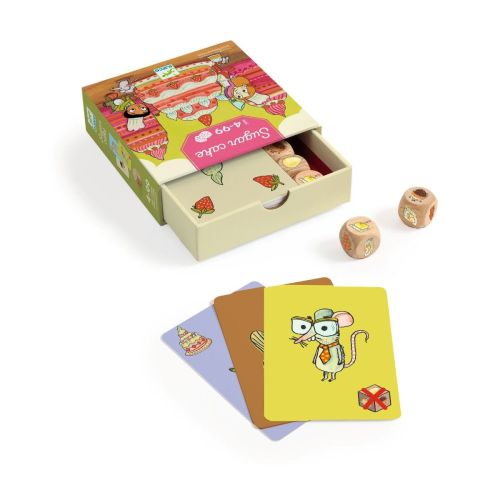 Djeco Kortspil Suger cake Bagekamp