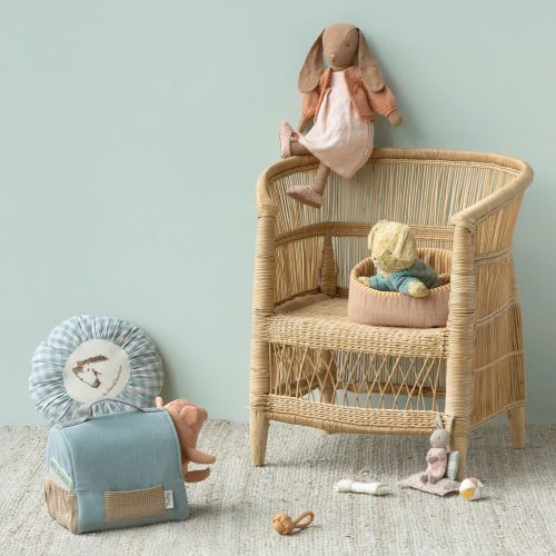 Maileg Halsbånd og snor til kæledyr i Mørk mint