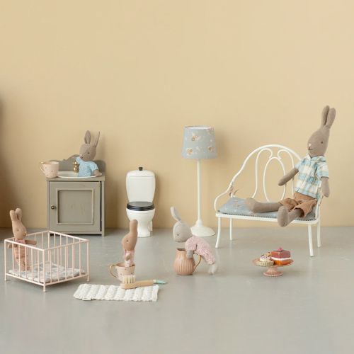 Maileg Kravlegård str. My i Lyserød