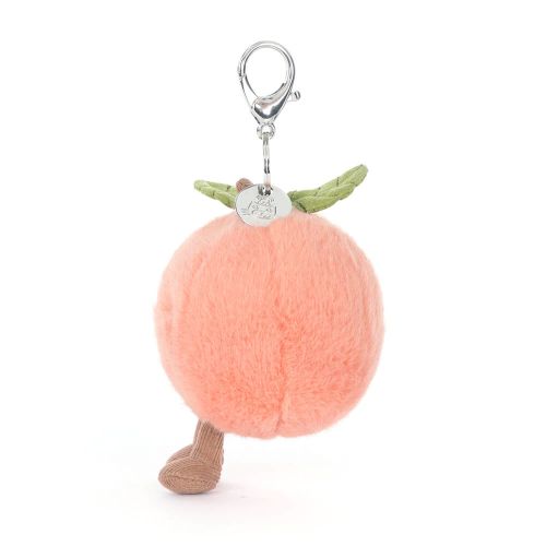 Jellycat Nøglering Amuseables Fersken