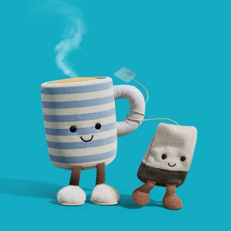  Jellycat pakketilbud Amuseables Tekop Rosie Lea og Tepose Steepy