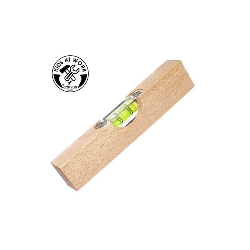 Corvus Vaterpas i træ 13 cm