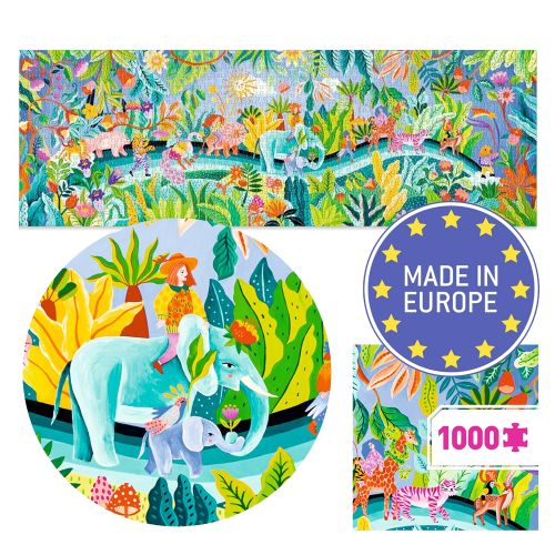 Djeco Puslespil 1000 brikker La fiesta