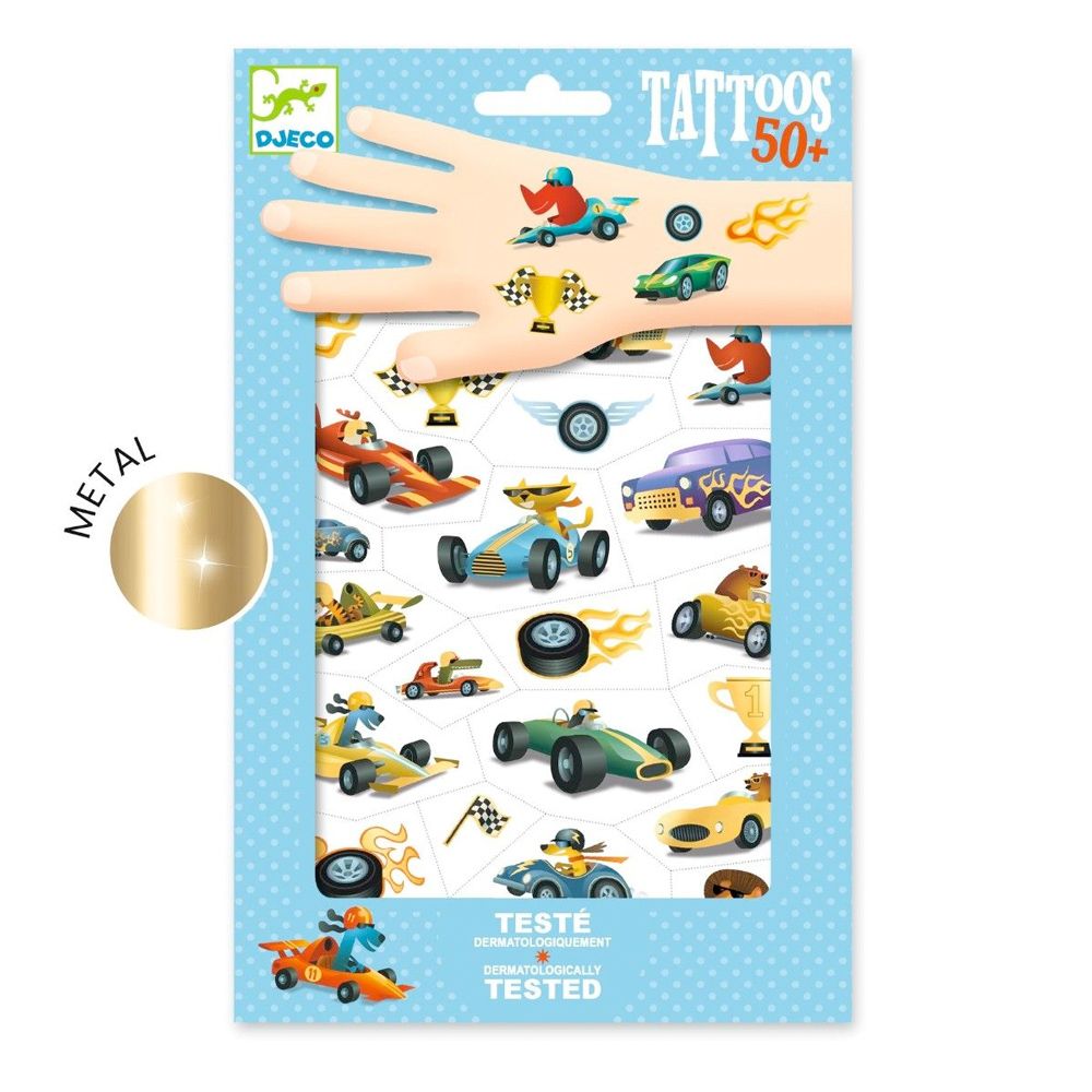  Djeco Tatoveringer med Crazy motors (D9916) 