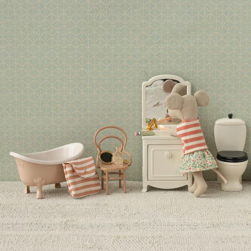 Maileg Cykelmus Storesøster i Grøn