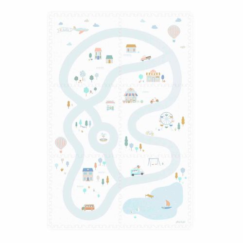 Play & Go Legegulv i skum vendbar 