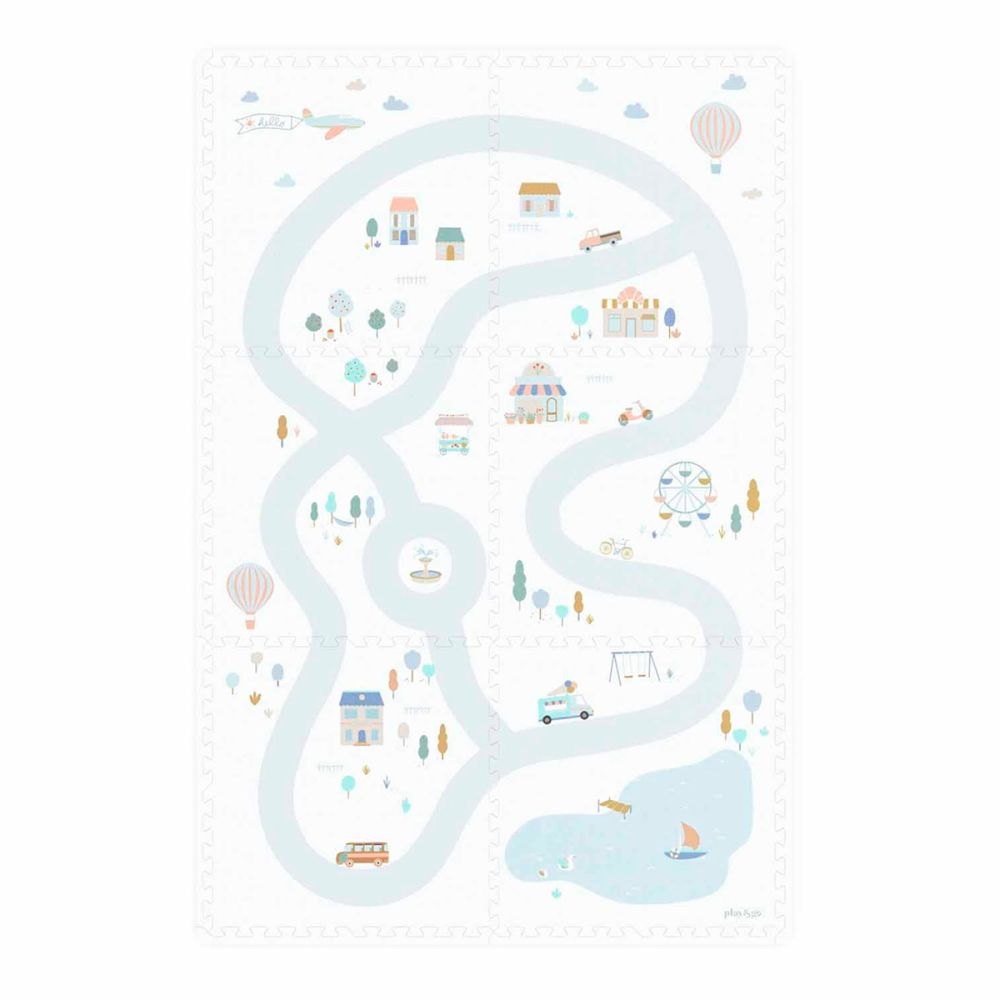 Play & Go Legegulv i skum vendbar 