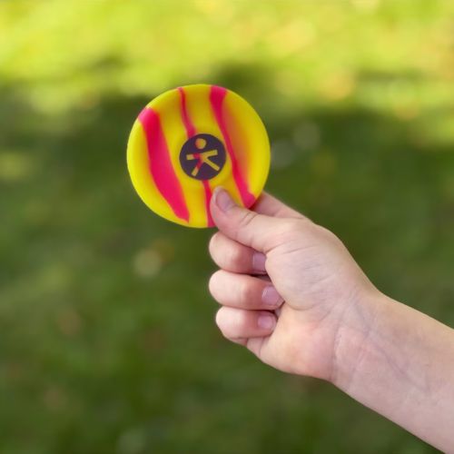 Terra Kids Mini Frisbee 2 stk i Silikone - Pink
