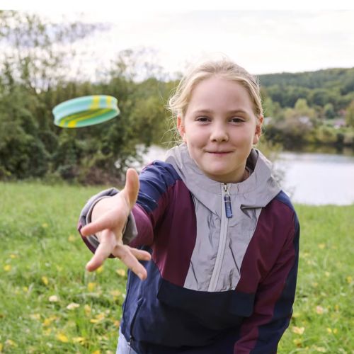 Terra Kids Mini Frisbee 2 stk i Silikone - Blå