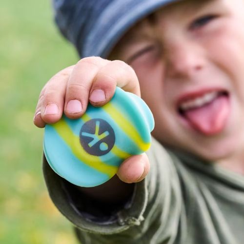 Terra Kids Mini Frisbee 2 stk i Silikone - Blå