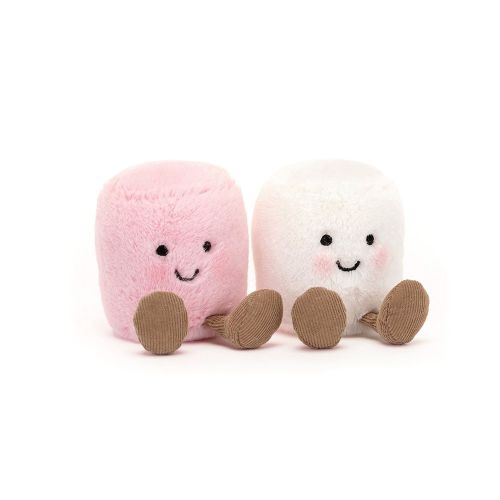 Jellycat Amuseable Skumfiduser Pink og Hvid 