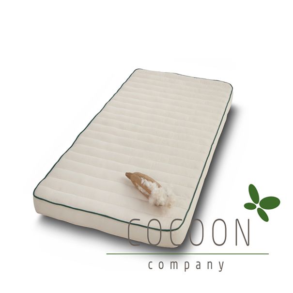 Økologisk baby madras 60x120 i kapok