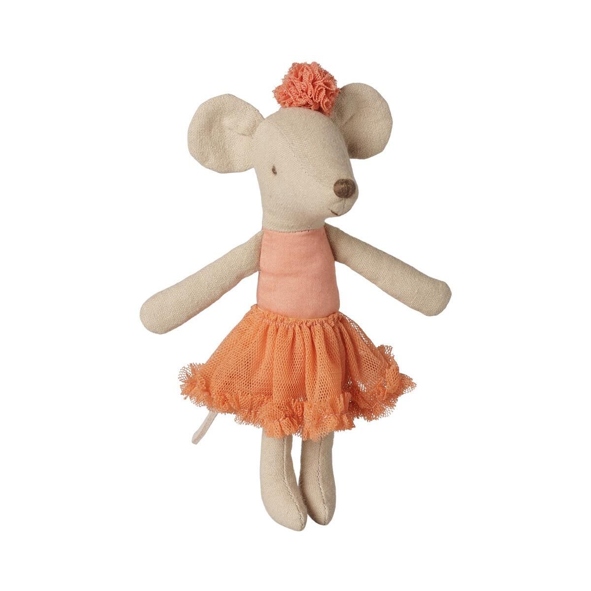 Maileg Ballerinamus Storesøster - Koral