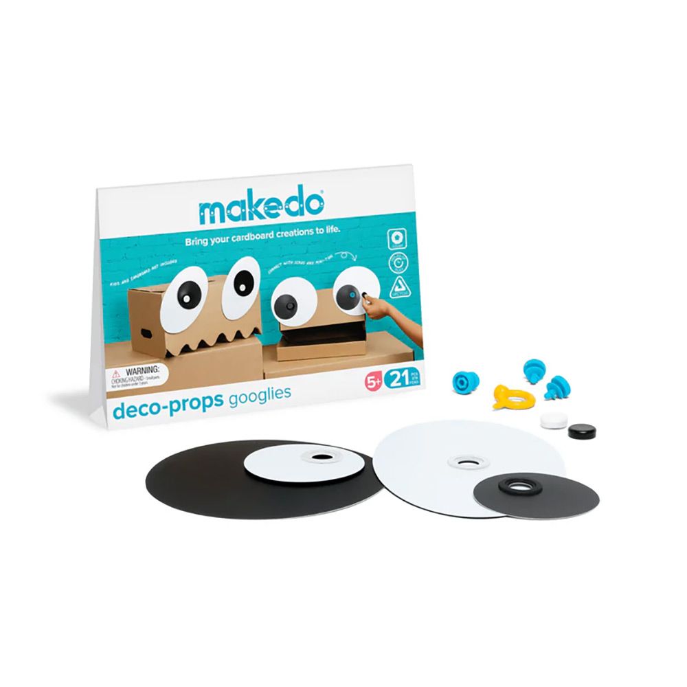 MakeDo Tilbehør Deco Props Øjne 21 dele