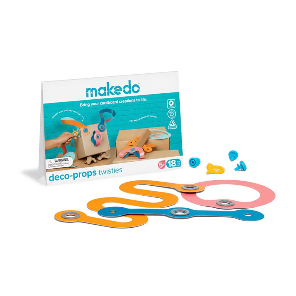 MakeDo Tilbehør Deco Props Dekorationer 18 dele