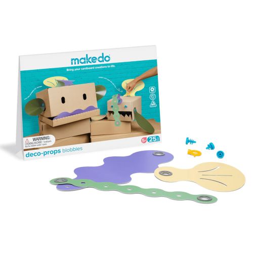 MakeDo Tilbehør Deco Props Blobbies 25 dele