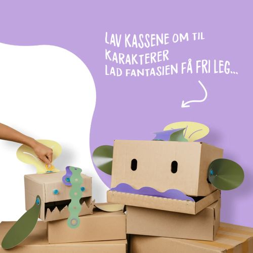 MakeDo Tilbehør Deco Props Blobbies 25 dele