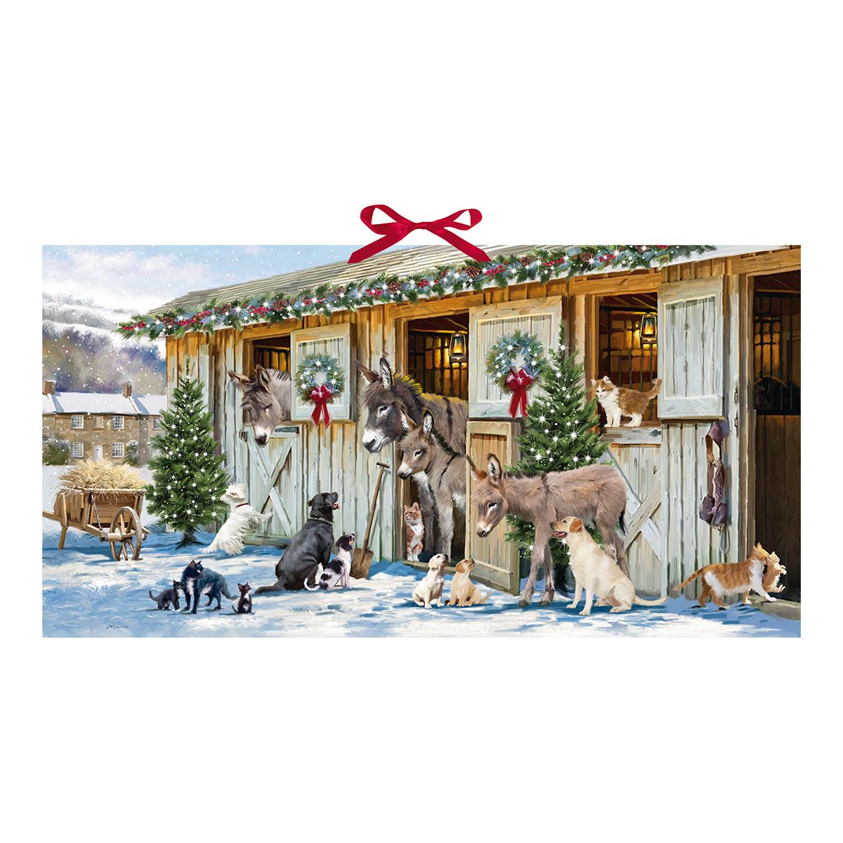 Julekalender Lågekalender Dyrenes Jul