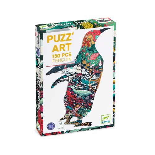 Djeco Puslespil puzz' art 150 Pingvin