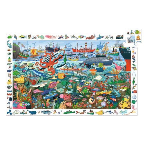 Djeco Observation Puslespil Havet 200