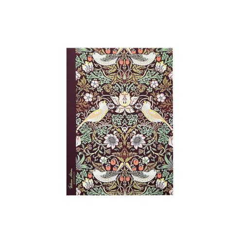 Notesbog Linjeret William Morris Strawberry Thief