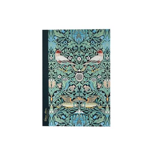 Notesbog Linjeret William Morris Bird Green