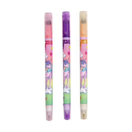 Fineliner med Rulle Stempel 3 ass 1 stk
