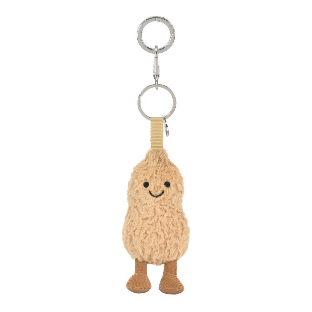  Jellycat Amuseables Nøglering Peanut (APN4BCH) 