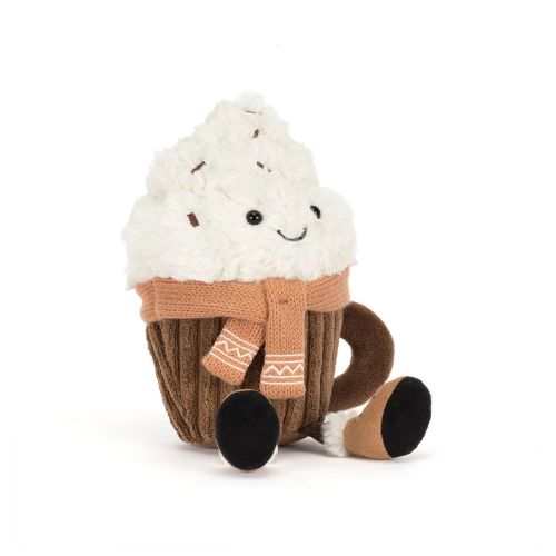 Jellycat Amuseables Scarffles Varm Kakao
