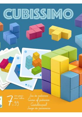 Hjernevrider spil Cubissimo a la Tetris | Djeco familiespil til 179,95