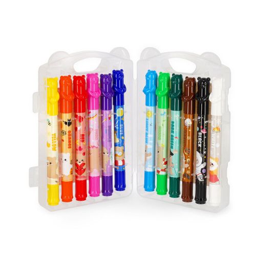 LEGAMI Voksfarver 12 stk. Teddy Friends