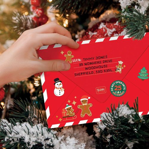 LEGAMI Dear Santa brevsæt til julemanden