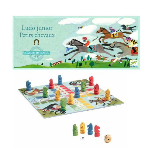 Djeco Ludo Junior Petits Chevaux 4+