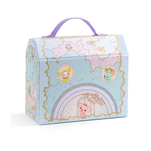 Djeco Tinyly Tinypets Mini Hus med 7 kæledyr
