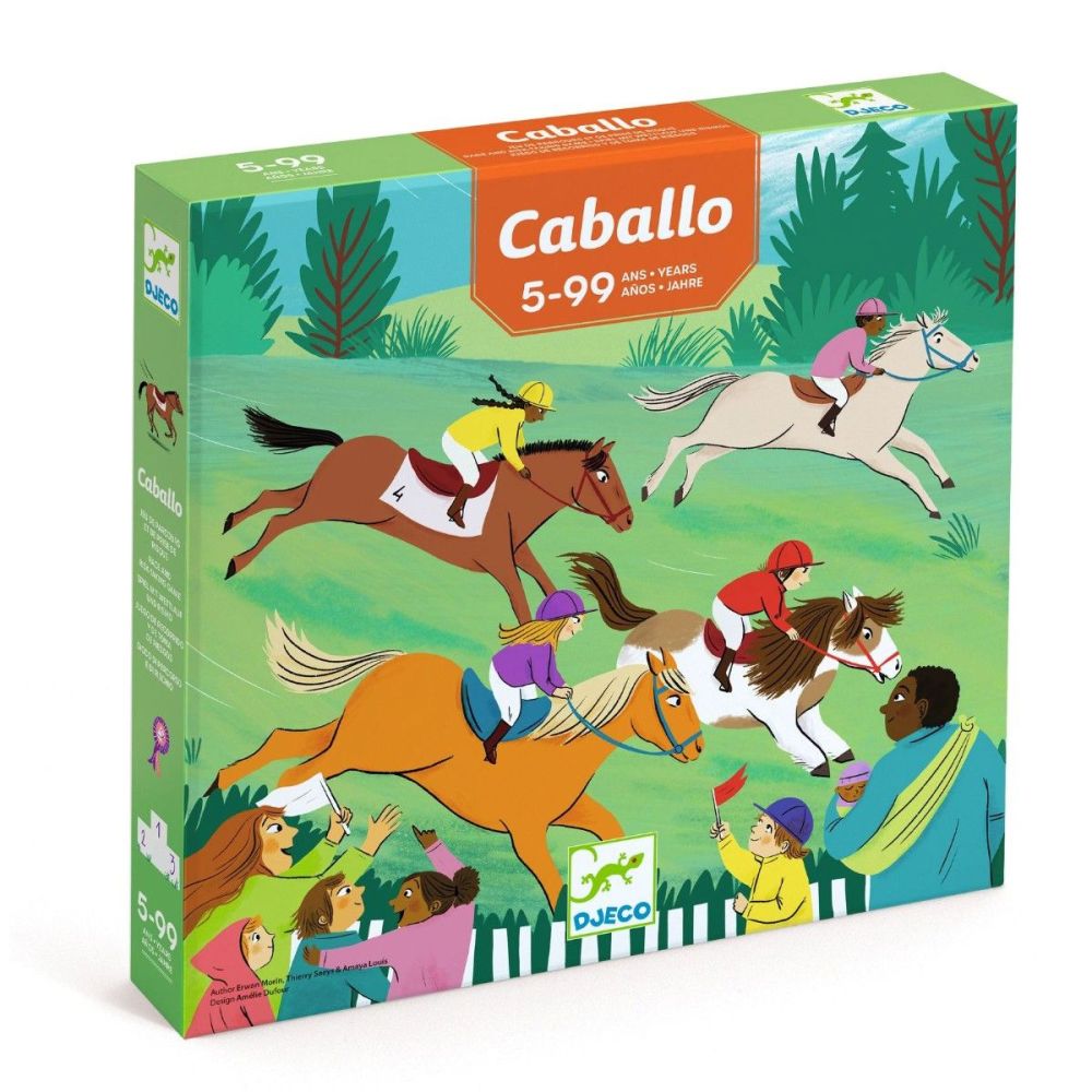 Djeco Spil Caballo Hestevæddeløb