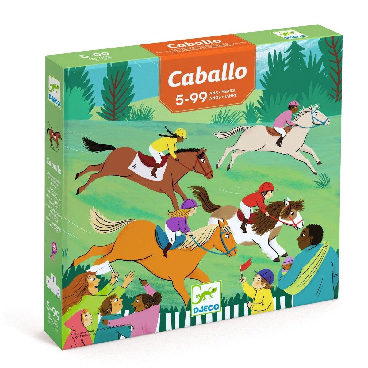 Djeco Spil Caballo Hestevæddeløb