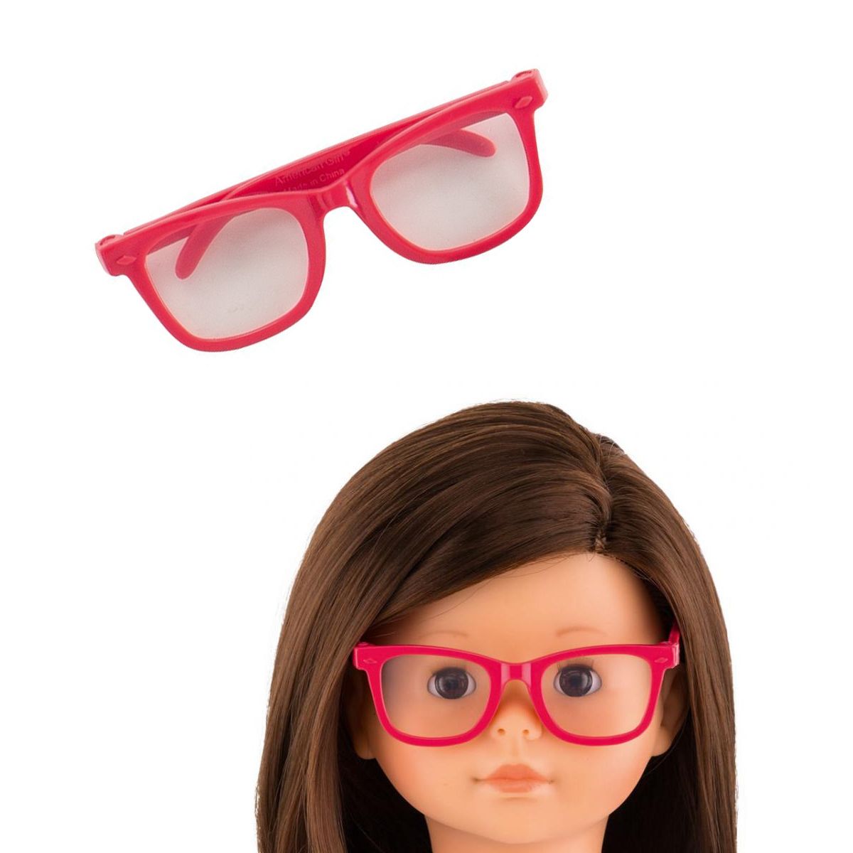 Corolle dukketilbehør briller i pink ray ban