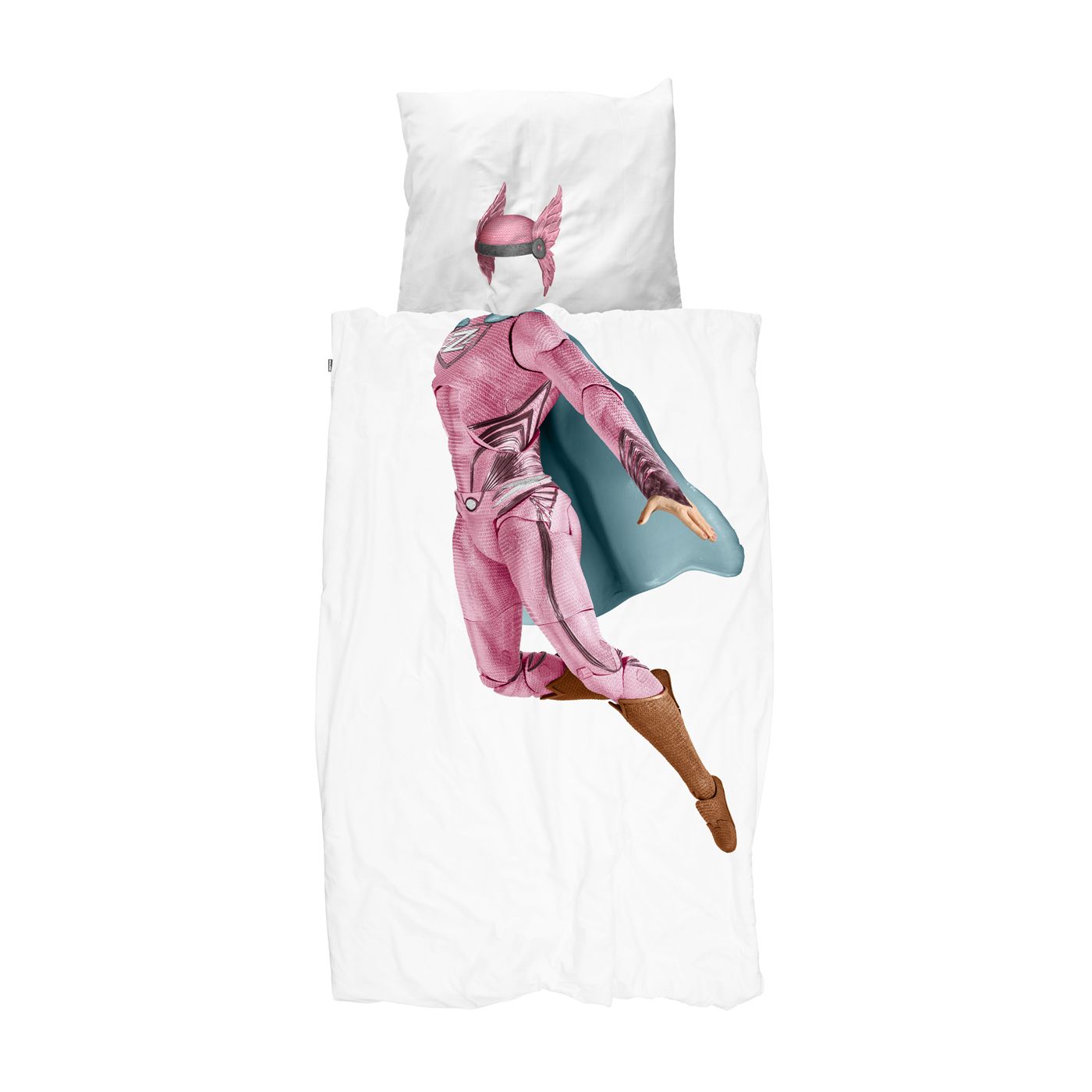 mock skarp Skylight SNURK sengetøj nyhed med superhero pink - Se flere her Olisan.dk